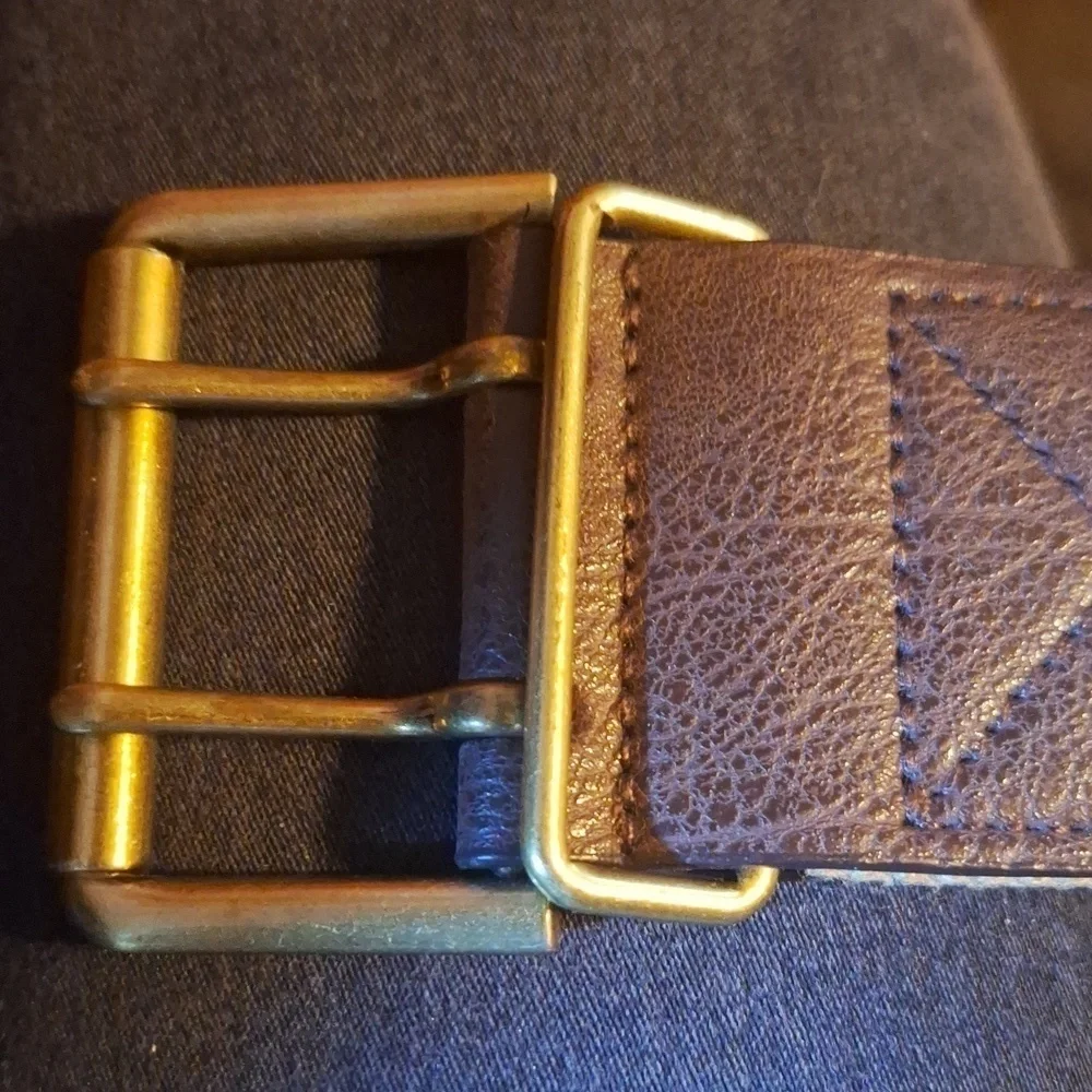 Small canvas belt
